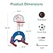 Best Choice Products 3-in-1 Toddler Basketball Hoop Sports Activity Center Grow with Me Indoor Outdoor Adjustable Play Set for Game Room, Kids, Children w/Soccer Goal, Golf, Stickers