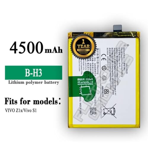 Image of B-H3 Battery for Vivo Z1x 1917 | PD1921F EX Battery with 1 Year Warranty**** (P6)
