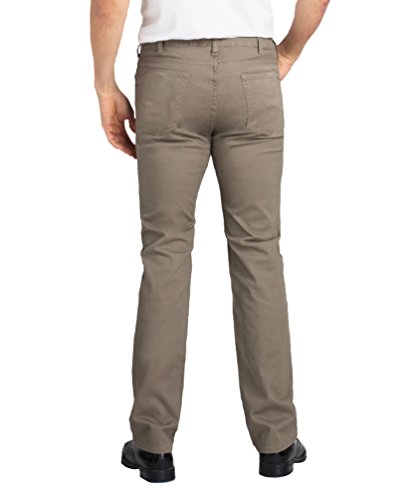 Grand River Men's Lightweight Stretch Twill Pant (40/32, Khaki)2