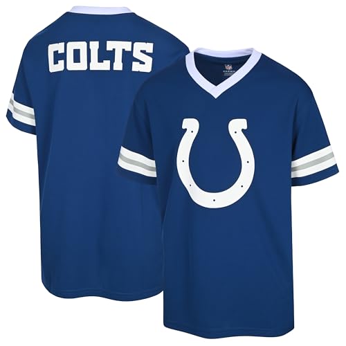 Outerstuff NFL Kids Youth 4-20 Official Game Day Team Jersey (Size 14-16, Indianapolis Colts - Blue)