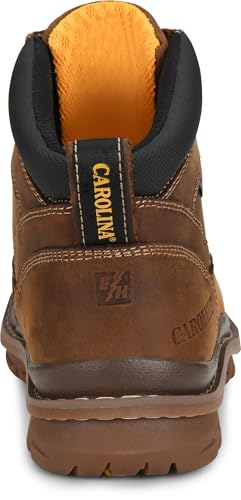 Carolina Dormite 6" Composite Toe Waterproof Work Boots for Men - EVA Footbed, PU Midsole, and Oil- & Slip-Resistant Rubber Outsole, EH-Rated4