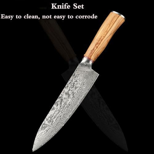 Set 5 Cuchillos Cocina Acero Inoxidable Forjado miniatura 4