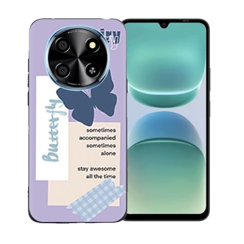 LCEHTOGYE Kp Oukitel C1 PluspP[XAKp Oukitel C1 Plus (6,52")ƌ݊̂钴^ubN\tgTPUVRQP[XیJo[ - LLM46