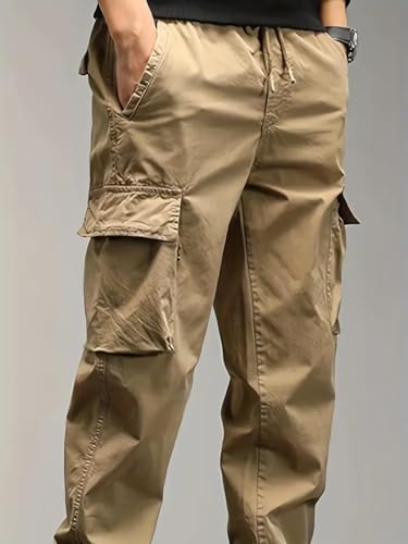 Image of TagasMen's Tapered Jogger Cargo Pant || Trousers Casual Pant || Cargo Pant || Jeans Pant || Track Pant for Man ||(MC-13)