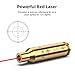 EZshoot 6.5 Laser Bore Sight Red Laser for 6.5 CM Bore Sight Rem Gauge Laser Boresighter with 4 Sets of Batteries