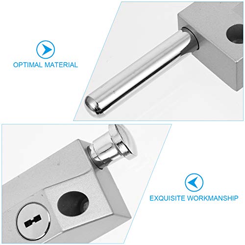 ULTECHNOVO Mola Trava Barrel Parafuso de Metal Fechadura Da Porta de Segurança Trava De Segurança Em