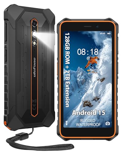 Téléphone robuste Ulefone RugKing 2 Pro Android 15 avec 128Go pour chantiers