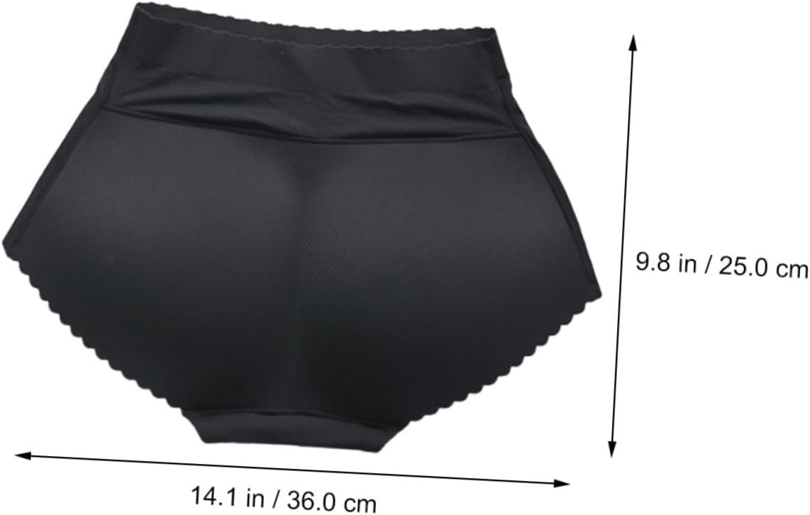 Holibanna Butt Lifting Underwear Panty Lift Hip Briefs Breathable Underpants for Women Black
