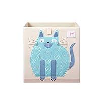 3-Sprouts-Caja-de-almacenamiento-cubico-Contenedor-de-almacenamiento-para-ninos-y-ninos-pequenos-Gato