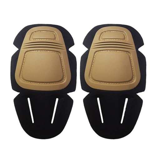 OCANXUE G3 Combat Knee Pads 1 Pair Protective Knee Pads Inserts for Tactical Airsoft Paintball Hunting Military Pants Khaki