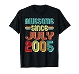 Photo Gallery awesome since july 2005 vintage 17 years old 17th birthday maglietta Photo Gallery awesome since july 2005 vintage 17 years old 17th birthday maglietta