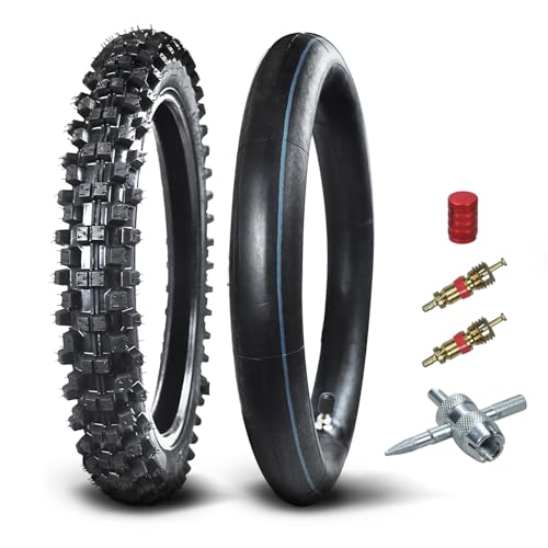 HOLATO Front 70/100-17 2.75-17 Tire and Inner Tube...