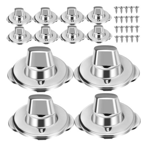 Kit boutons-pression métalliques à rotation LIFKOME pour stopper l'arrachement des toiles