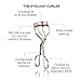 Kevyn Aucoin The Eyelash Curler: Easy use. Long-lasting curl of lashes effect. Wide opening. Stainless steel with two red lash cushions. Pro makeup artist tool for before & after mascara application
