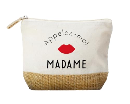 Trousse « Appelez-Moi Madame » - Idée Cadeau EVJF Pochette Mariée Originale