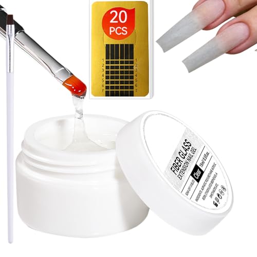 Gel reparador de uñas: fórmula fortalecedora intensiva para uñas débiles y dañadas, tratamiento nutritivo para cutículas | Espesante de larga duración fortalecedor protector, solución de queratina res