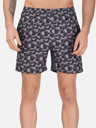Image of NEVER LOSE Mens 5 inch Swim Trunks with Zipper Pockets Quick Dry Beach Board Shorts for Men Swimsuit Swimwear with Mesh Lining