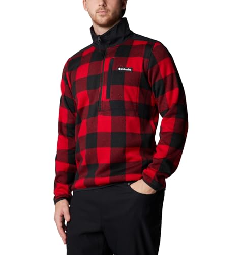 Image of Columbia Men's Sweater Weather Printed Half Zip II