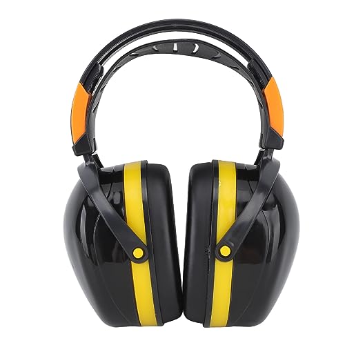 Ear Muff Hearing Protect Headphone Comfortable Wear Sound Blocking ABS and Cotton Easy Carrying with Layered Anti Resonance Casing SNR 30DB for Workouts Woodworking Sleeping - Image 3