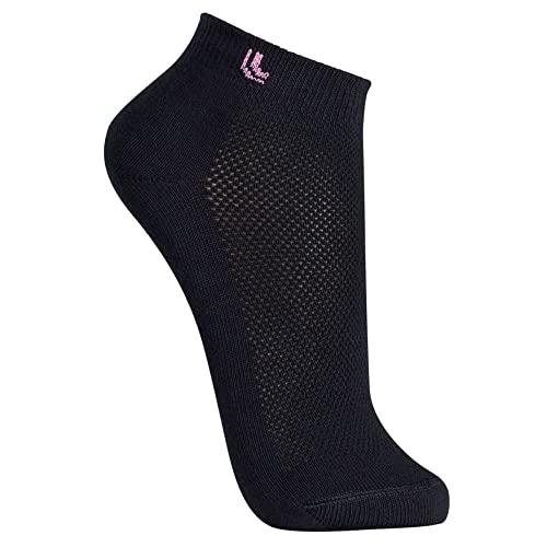 Lupo, Soquete, Meia, feminino, Preta, 33 a 36