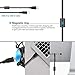 immagine 3Neewer Microfono a USB 192KHz/24Bit Plug & Play da Computer Cardioide a Condensatore con Professionale Audio Chipset per Karaoke, Streaming, YouTube, Registrazioni di Giochi, Voice Over(NW-8000-USB)