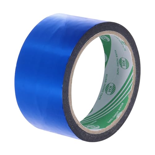 MECCANIXITY Blue Metalized Tape 1.2 Inch x 55 Yards Decor Tape for Detailing Accent Wall, Graphic Arts