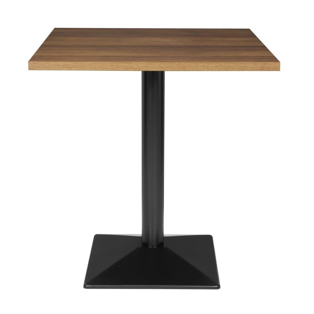 Table carrée complète Bolero CH992 700 mm pour aménager une petite terrasse de café