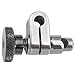 Starrett 657S Snug, With Two 1/4" Holes for Magnetic Base Indicator Holder