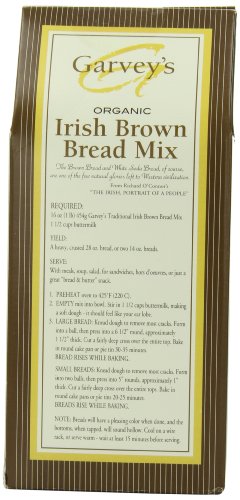 Image of Garvey's Traditional Organic Irish Brown Bread Mix, 16 Ounce (Pack of 5)