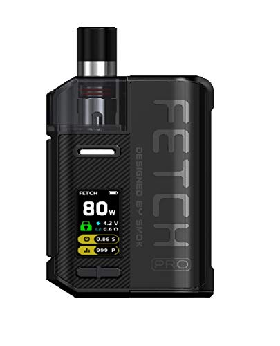Genuine SMOK Fetch Pro Pod Starter Kit Black No Nicotine