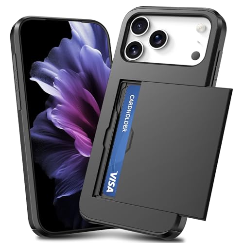 Coque iPhone Pro Max avec fente cartes TOPAUX idéale pour voyager léger au quotidien
