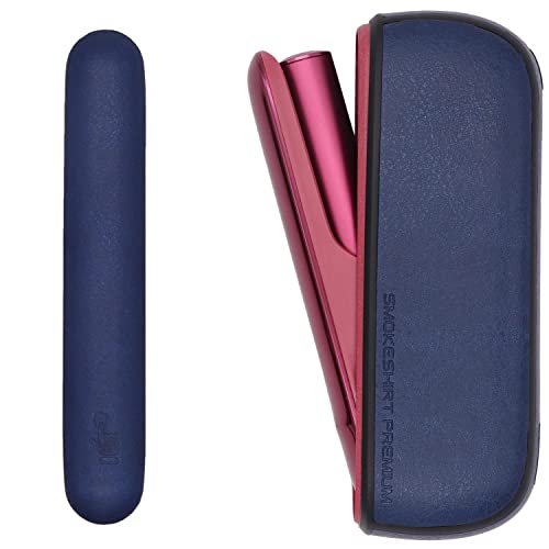 smokeshirt Prime Custodia protettiva compatibile con IQOS Iluma Accessori per caricatore e Holder elegante custodia con Door Cover (blu)