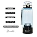 Produktbild Davidlee Tragbar Wasserstoffreiche Generator Wasserflasche SPE Technologie Ionisator Modus 3 Minuten Selbstreinigung Funktion Hohe Konzentration Entladung Ozon und Chlor -380ml F6 (Blau)