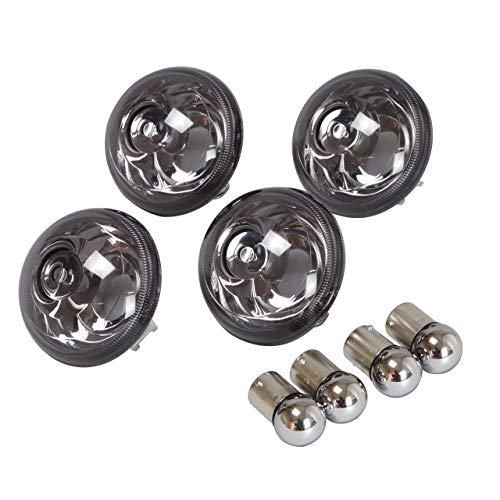 Lucas ルーカスウィンカー レンズメッキリングバルブ付2個セットミニ用 Lucas ルーカスウィンカー レンズメッキリングバルブ付2個セットミニ用