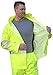 Majestic Glove 75-1383/L Bomber Jacket, 8 in 1, High-Vis, Class3, Large, Yellow