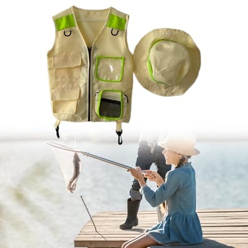 Vest for Outdoor Exploration and Fun, Green3