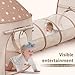 Sumbababy Kids Tent with Crawl Tunnel: Ball Pit for Toddlers - Ball Pit Tunnels for Young Children - Pop Up Baby and Toddler Tent for Indoor & Outdoor
