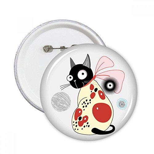 Broches chat mignon pour masquer un trou ou raviver un vêtement triste