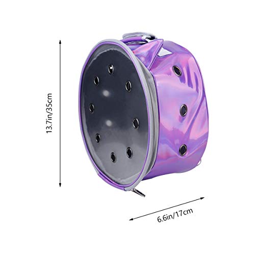 KESYOO Mochila para animais de estimação, bolsa transparente para filhotes de cachorro, mochila tran