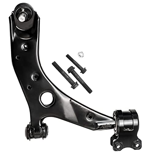 Image of Detroit Axle - 6pc Front End Control Arms Kit for 07-09 Mazda 3, 2 Lower Control Arms w /Ball Joint 2 Outer Tie Rods 2 Sway Bars 2007 2008 2009 Replacement