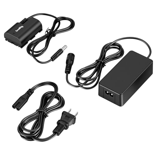 Image of SmallRig LP-E6NH Dummy Battery Power Supply Adapter Kit for Canon R6 Mark II, R5, R5 C, R6, R7, R, 5D Mark II /III /IV, 6D, 6D Mark II, 7D, 7D Mark II, 60D, 60Da, 70D, 80D, 90D, XC10, XC15 Cameras