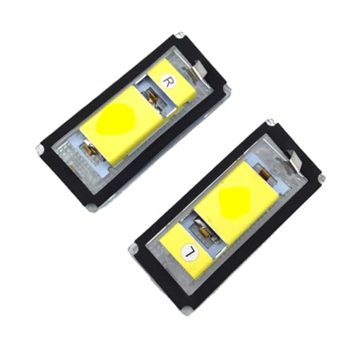 Luz de placa matrícula trasera para sustitución sin errores en E46 4D 3