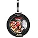 Mirro A7970784 Get A Grip Aluminum Nonstick 12-Inch Fry Pan / Saute Pan Cookware, Black
