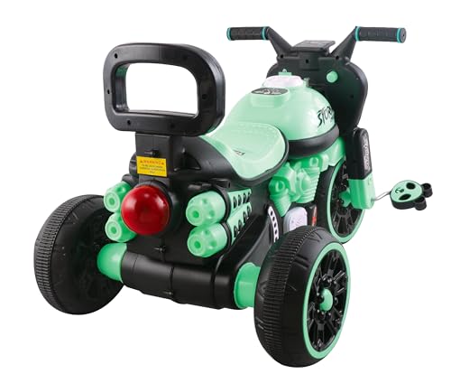 Image of Joyride Storm 250 Bike Pedal Tricycles for Kids 1 to 3 Years| Kids Cycle with Musical Horn, Lights, EVA Wheels | Fun Outdoor Cycle for Kids for 2 Years |4 Colors (Green)