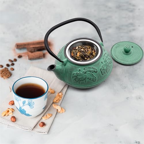 Théière en fonte tetsubin Zen Minded d'exception 900ml - 3