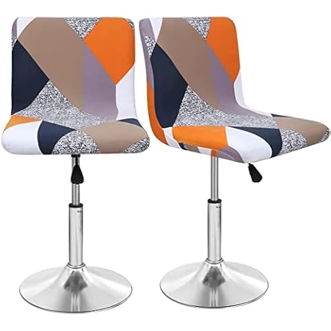 2PCS AQIGR Bar Stool Covers with Back Cover
