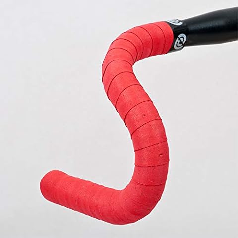 Bike Ribbon Cork Plus Road Handle Bar Tape - Red/Red Cover