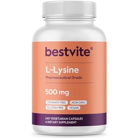 Bestvite L-Lysine 500mg (240 Capsules) Cover