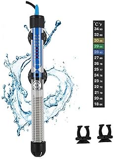 GMsound Aquarium Heater Submersible Fish Tank Water Heater Thermostat (50W for 10-20Gal)