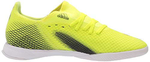 image for adidas Men's X GHOSTED.3 Soccer Shoe, Solar Yellow/Black/Team Royal Bl